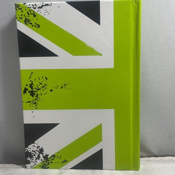MINI Cooper lime green white and black mini graphing paper notebook - Picture 4 of 8